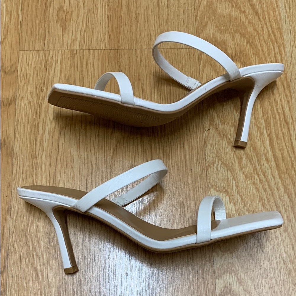 NWT Anne Michelle Elegant White Heels